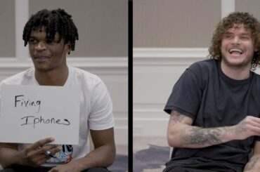 Alize Johnson and Tyler Johnson: NewlyNets Game