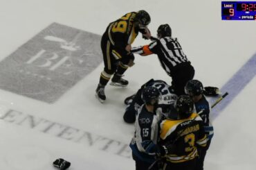 Mêlée Keven Veilleux - Jean-Philip Chabot + Combat Olivier Dallaire vs Dominic Cormier