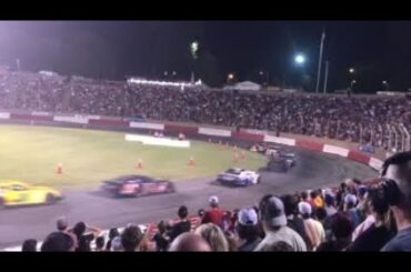 WATCH NOW: Justin Taylor and Spencer Martin trade paint in a big way in Sportsman race
