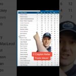 2 Clayton Keller trade ideas! rip Airzona Coyotes #sports #shorts