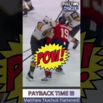 PAYBACK TIME! Matt Tkachuk Flattened by Keegan Kolesar!!! Stanley Cup Final Game3