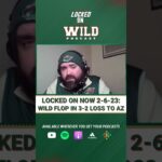 Locked on NOW 2-6-23: Penalties Doom Wild Yet Again in 3-2 Loss to Arizona #shorts #minnesotawild
