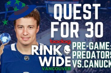 🏒PRE-GAME: Nashville Predators vs. Vancouver Canucks (Mar 06 2023)