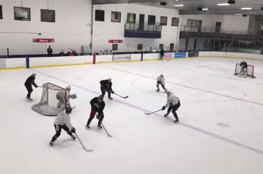 Connor Bedard Practicing w/ Prospects and Pros! [Original 4K]