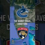 More time flying than on the ice🤯#shorts #hockey #nhl #sports #Canucks #panthers#florida #Vancouver