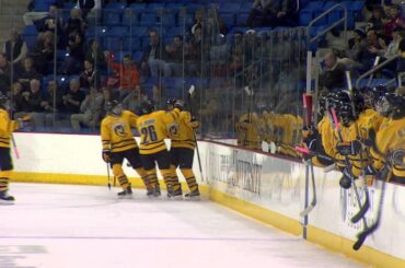 QU Men's Ice Hockey's Devon Toews Goal vs. Maine (10/20/2015)