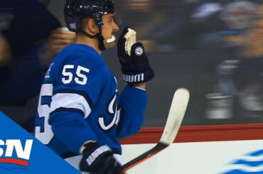 Jack Roslovic, Mark Scheifele Score 29 Seconds Apart To Give Jets Lead