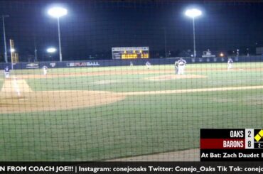230722 Conejo Oaks vs MLB Academy Barons