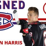 THE MONTREAL CANADIENS SIGNED JORDAN HARRIS