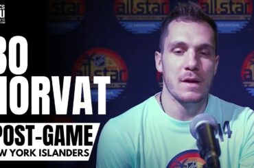 Bo Horvat Explains "Bitter Sweet" Playing With Elias Pettersson "One Last Time" at NHL All-Star