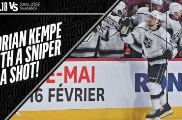 Adrian Kempe Scores His First Goal of the LA Kings Season