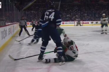 Logan Stanley hit on Kirill Kaprizov - Tough Call Recommendation