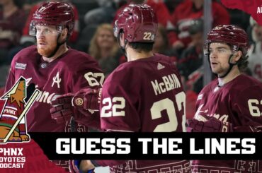 An early look at potential Arizona Coyotes line combinations