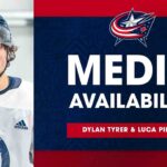 Columbus Blue Jackets draft pick Luca Pinelli is living out his dream at Development Camp