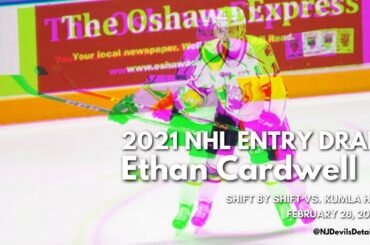 2021 NHL Draft | Ethan Cardwell (#98) Shift by Shift vs Kumla HC, February 28, 2021