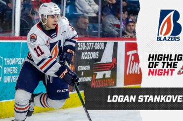 HIGHLIGHT OF THE NIGHT || Logan Stankoven || Feb. 15, 2020