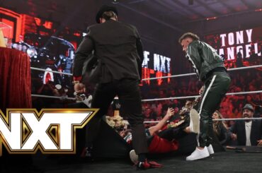 The Family put Mark Coffey through a table at D’Angelo’s Homecoming: NXT highlights, July 18, 2023