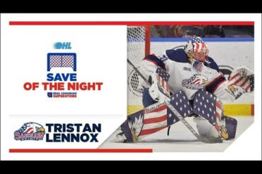 Real Canadian Superstore Save of the Night: Tristan Lennox With the Save of the Year!