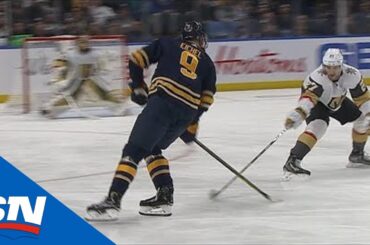 Jack Eichel Skates End-To-End, Walks Shea Theodore, Beats Fleury Short Side