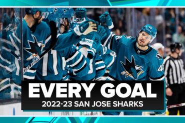 EVERY GOAL: San Jose Sharks 2022-23 Regular Season
