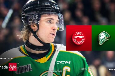 Knights @ Greyhounds 01/08 | OHL Highlights 2023