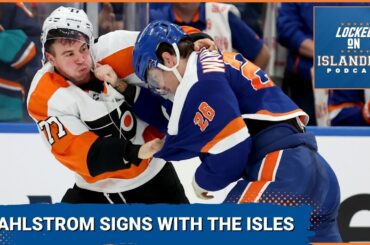 Oliver Wahlstrom Re-Signs with the New York Islanders But Where Will He Play?