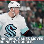 Seattle Kraken Ink Vince Dunn, Carolina Hurricanes Making Moves & are the Boston Bruins In Trouble?