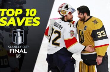 Top 10 Saves of the Stanley Cup Final | 2023 Stanley Cup Playoffs