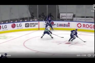 Travis Dermott Injury Vs Vancouver Canucks