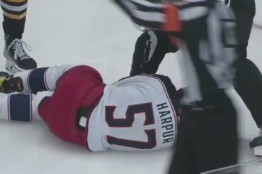 Jamie Devane Drops The Gloves With Ben Harpur