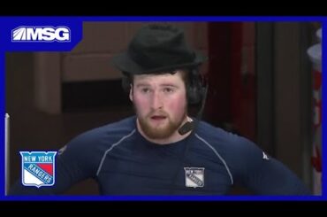 Alexis Lafreniere's Pumped After His First NHL Goal | New York Rangers
