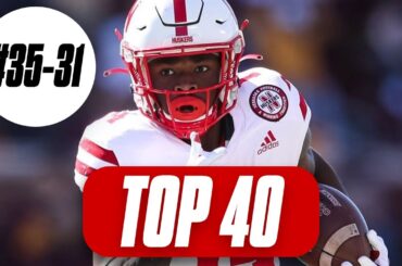 HuskerOnline counts down Top 40 Nebraska Football players on current Huskers' roster I #35-31 I GBR