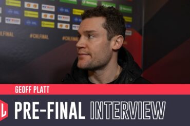Tappara's Geoff Platt ahead of the 2023 CHL Final