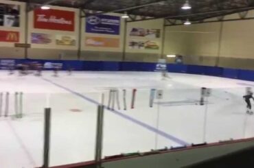 Jérémy Bouchard novembre 2015 Club Patinage de vitesse de Drummondville