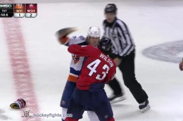 Matt Martin vs Tom Wilson Nov 28, 2014