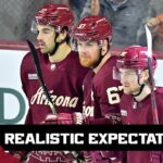 What are realistic expectations for the Arizona Coyotes heading into this season?