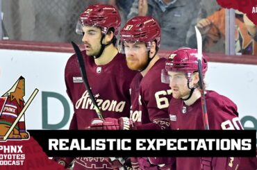 What are realistic expectations for the Arizona Coyotes heading into this season?