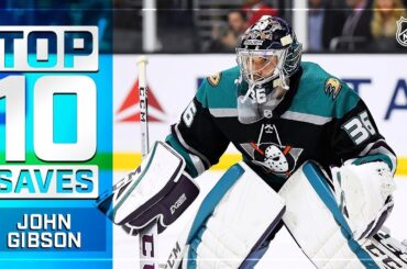 Top 10 John Gibson saves from 2018-19