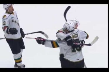 London's Foudy nets two, including OT winner, at Guelph -- 2/11/18