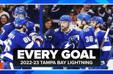 EVERY GOAL: Tampa Bay Lightning 2022-23 Regular Season