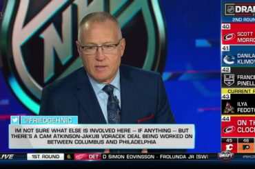 NHL Network Reaction to Cam Atkinson/Jakub Voráček Trade (July 24, 2021)