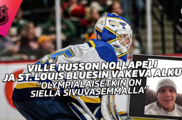 Ville Husso nollapelillä liikenteeseen toiselle kaudelle | St. Louisilla väkevä startti