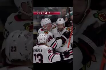 GOAL Jason Dickinson San Jose v Chicago 2-5 NHL 2022-23#shorts