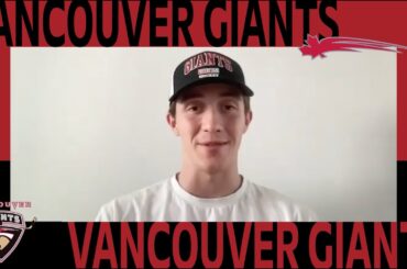 Calgary Flames Prospect Samuel Honzek discusses his NHL draft experience