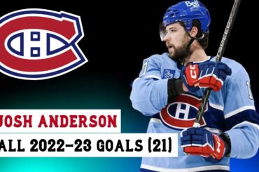 Josh Anderson (#17) All 21 Goals of the 2022-23 NHL Season