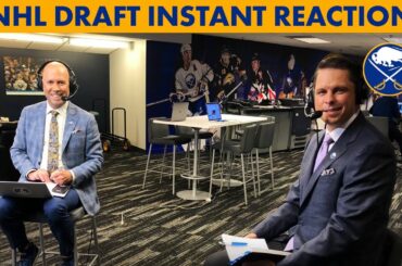 Instant Reaction to Sabres' 8th Overall Pick Jack Quinn | Buffalo Sabres | NHL Draft 2020