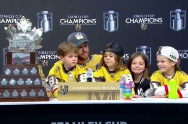 Jonathan Marchessault on being named NHL playoff MVP｜Conn Smythe Trophy｜Golden Knights｜Stanley Cup