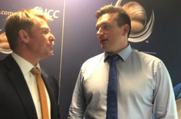 Some good-natured ribbing by Shane Warne toward Graeme Smith