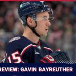 Blue Jackets 22-23 Season Review: Gavin Bayreuther