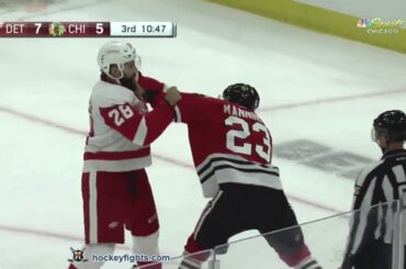 Luke Witkowski vs Brandon Manning Sep 25, 2018